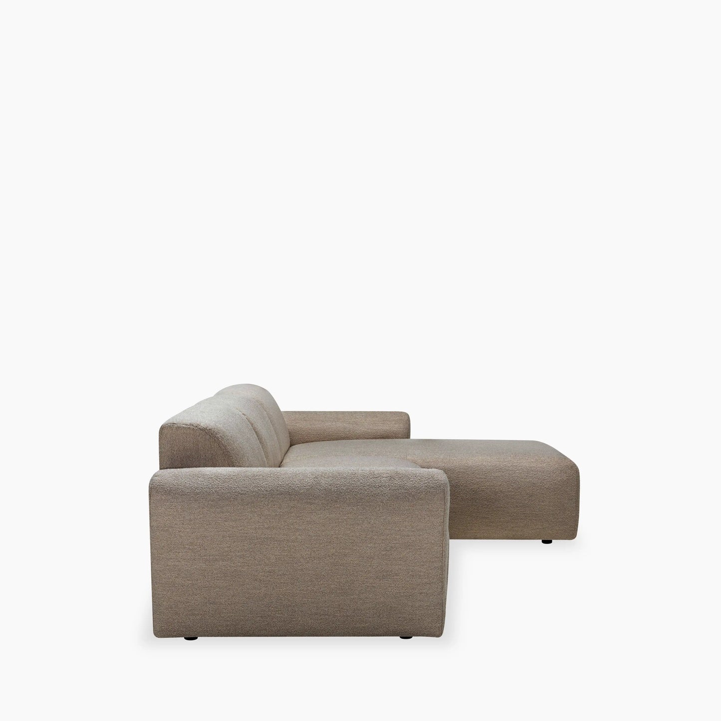 Celeste 3 Seater Left/Right Chaise Sofa | Ecru Boucle