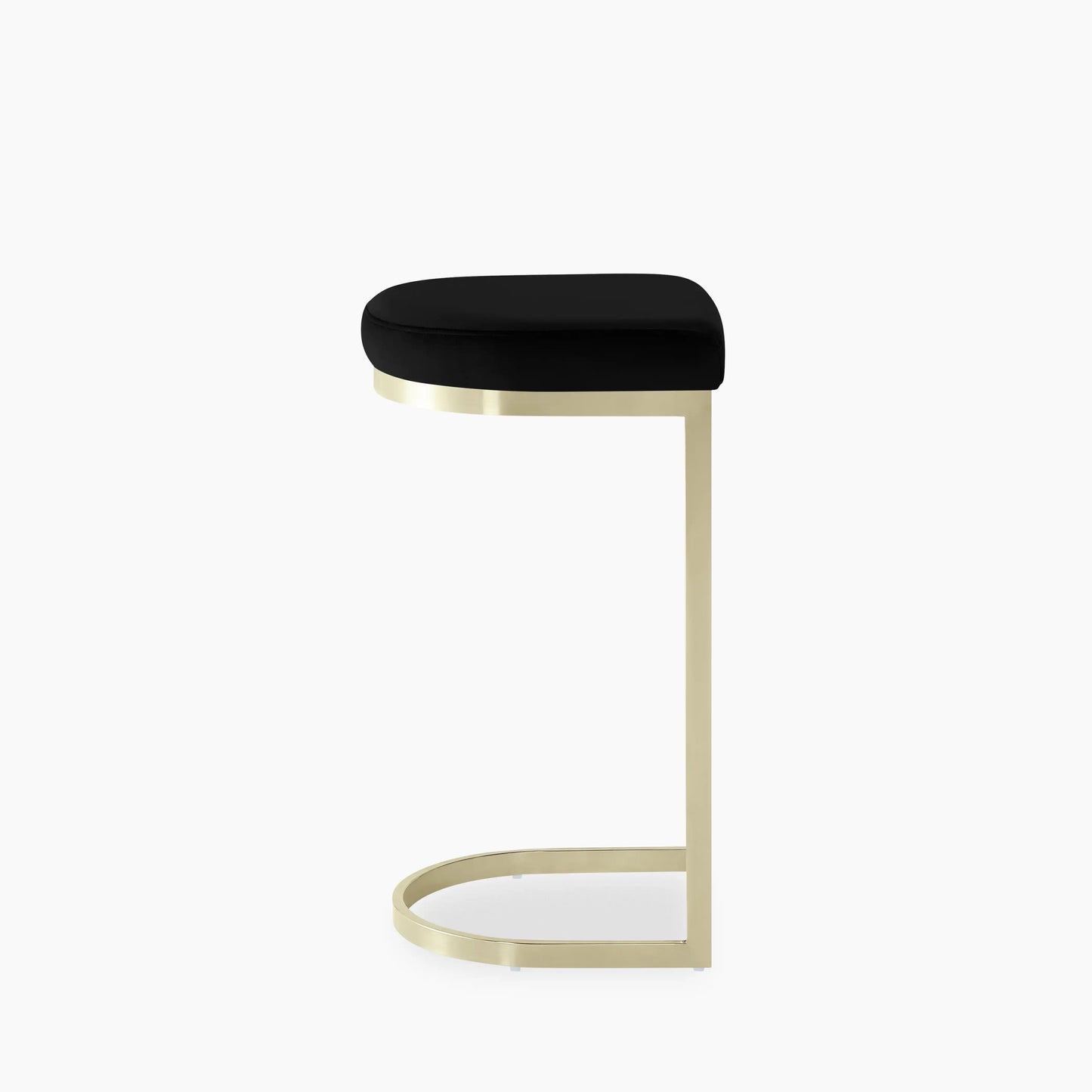Matteo Bar Stool | Black Velvet