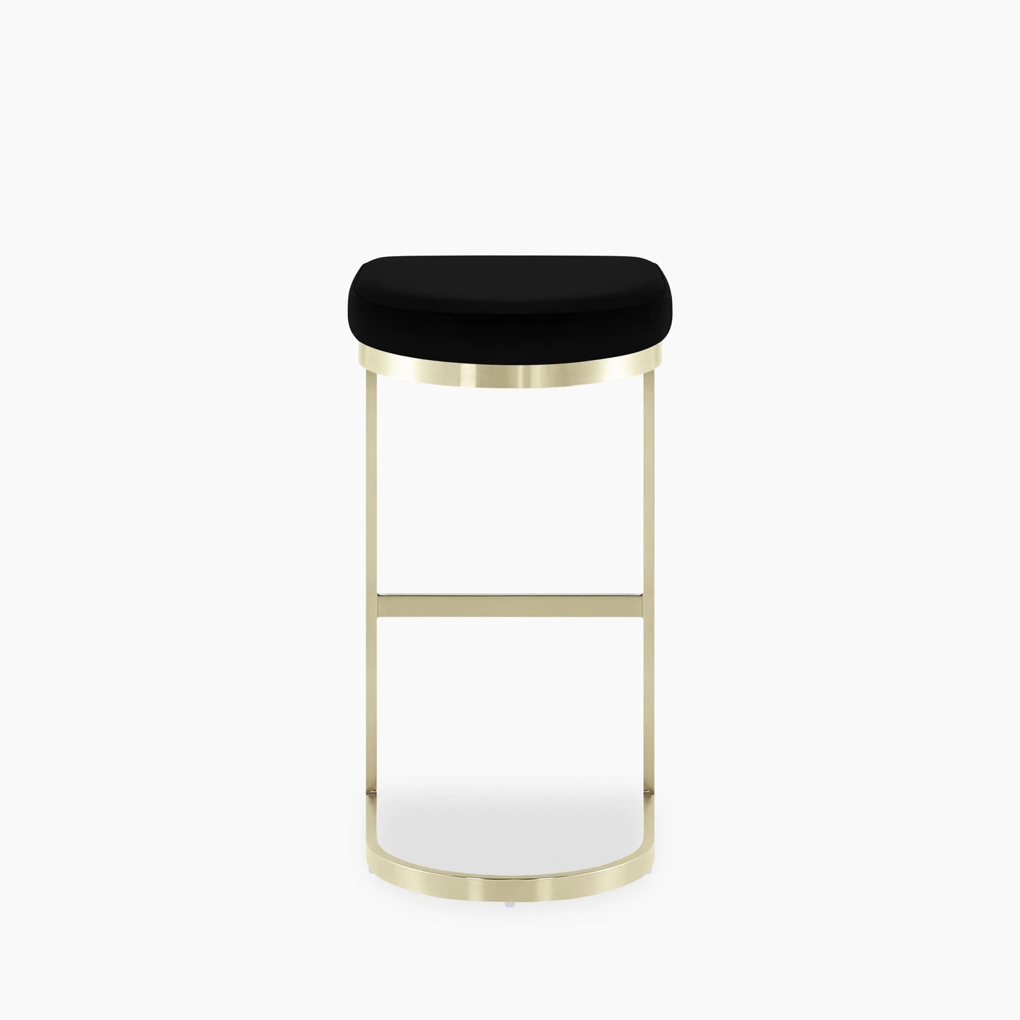 Matteo Bar Stool | Black Velvet