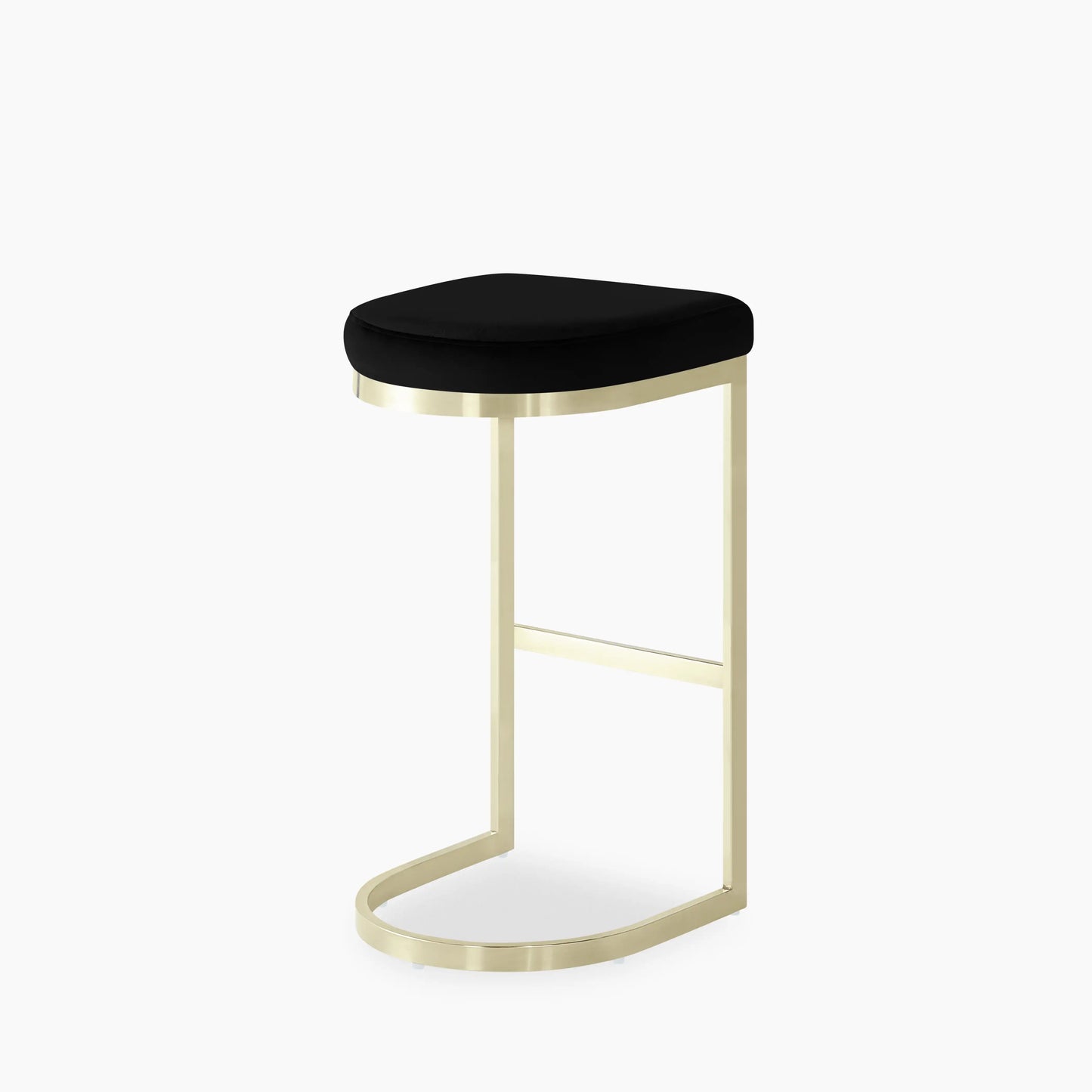 Matteo Bar Stool | Black Velvet