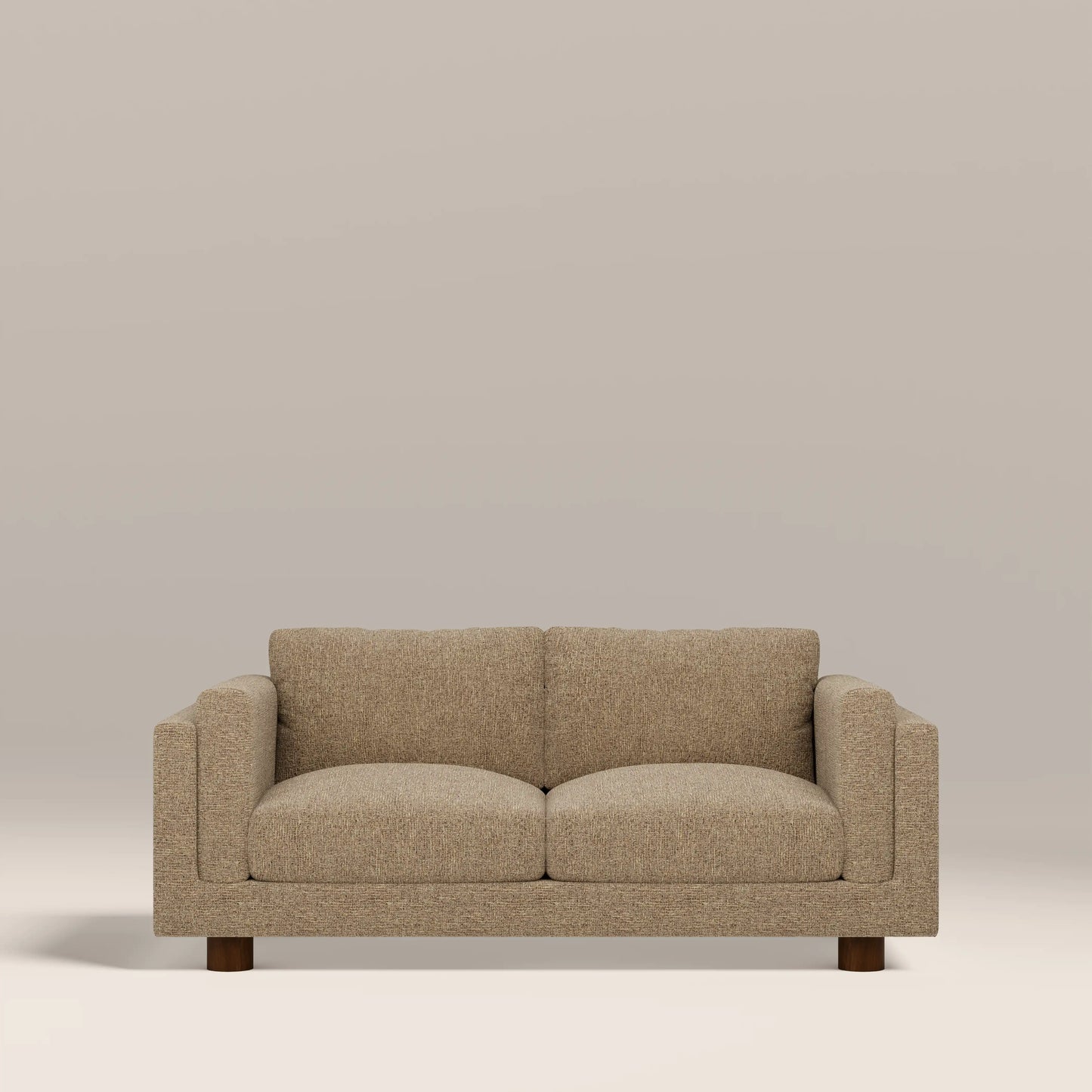 Halton 2 Seater Sofa | Speckled Cappuccino Boucle