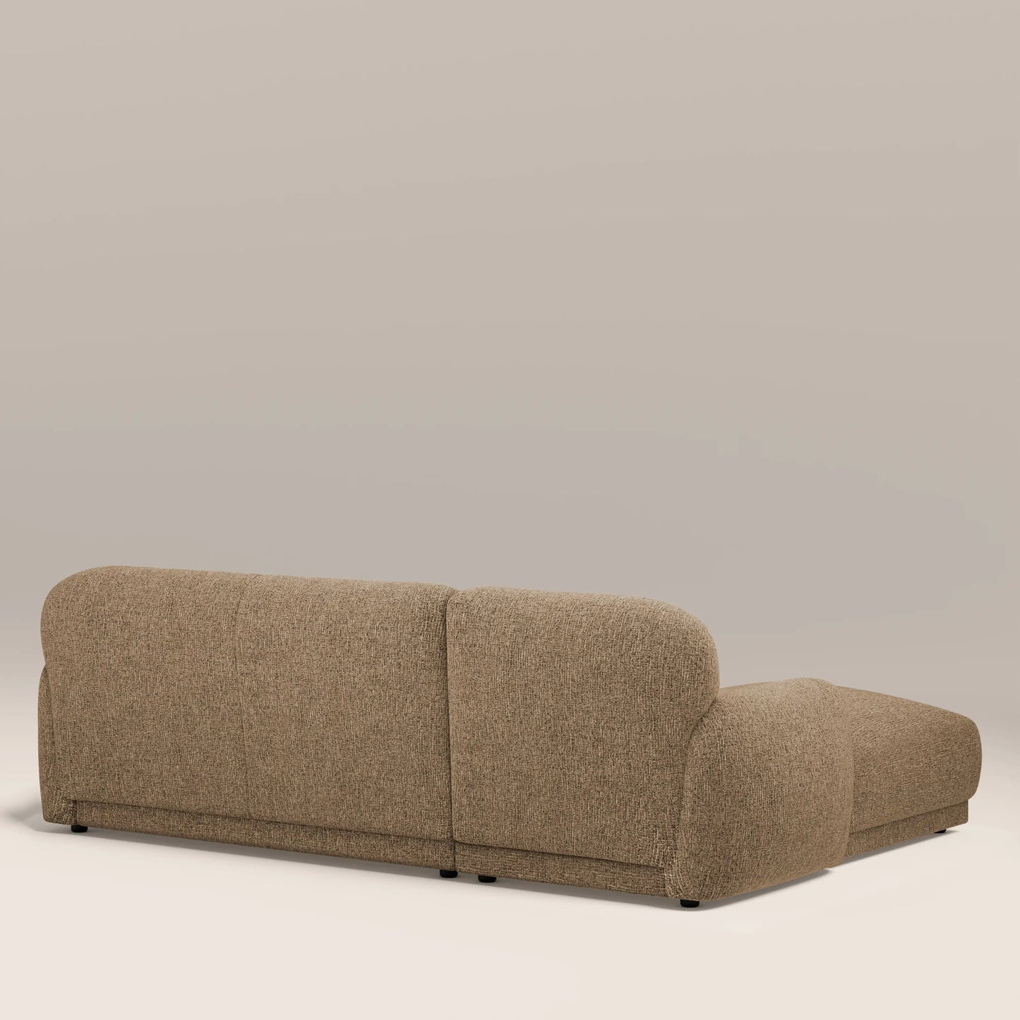 Cloud Left Hand Chaise Sofa | Speckled Cappuccino Boucle