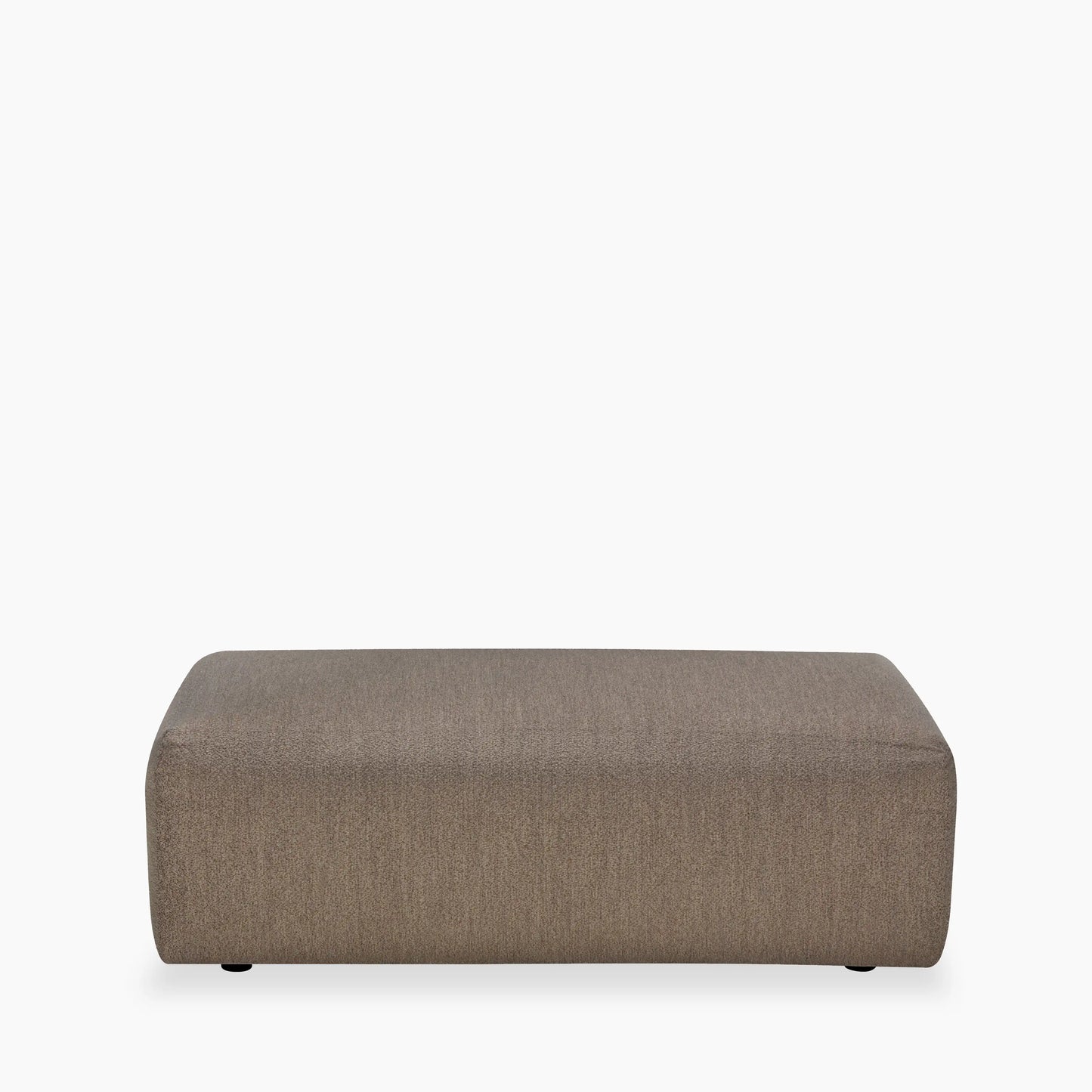 Celeste Footstool | Ecru Boucle