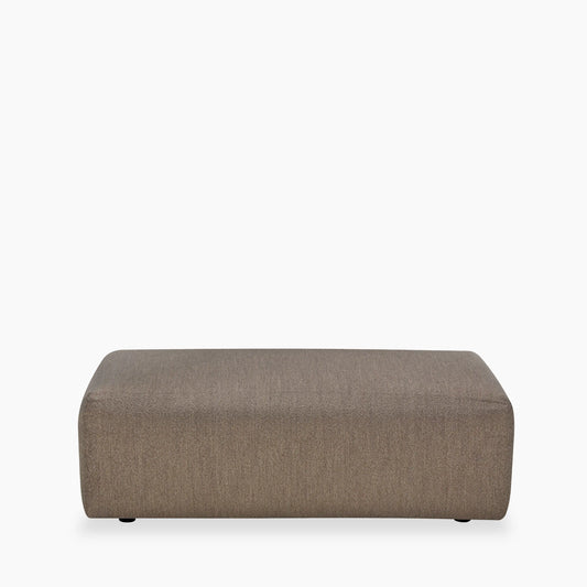 Celeste Footstool | Ecru Boucle