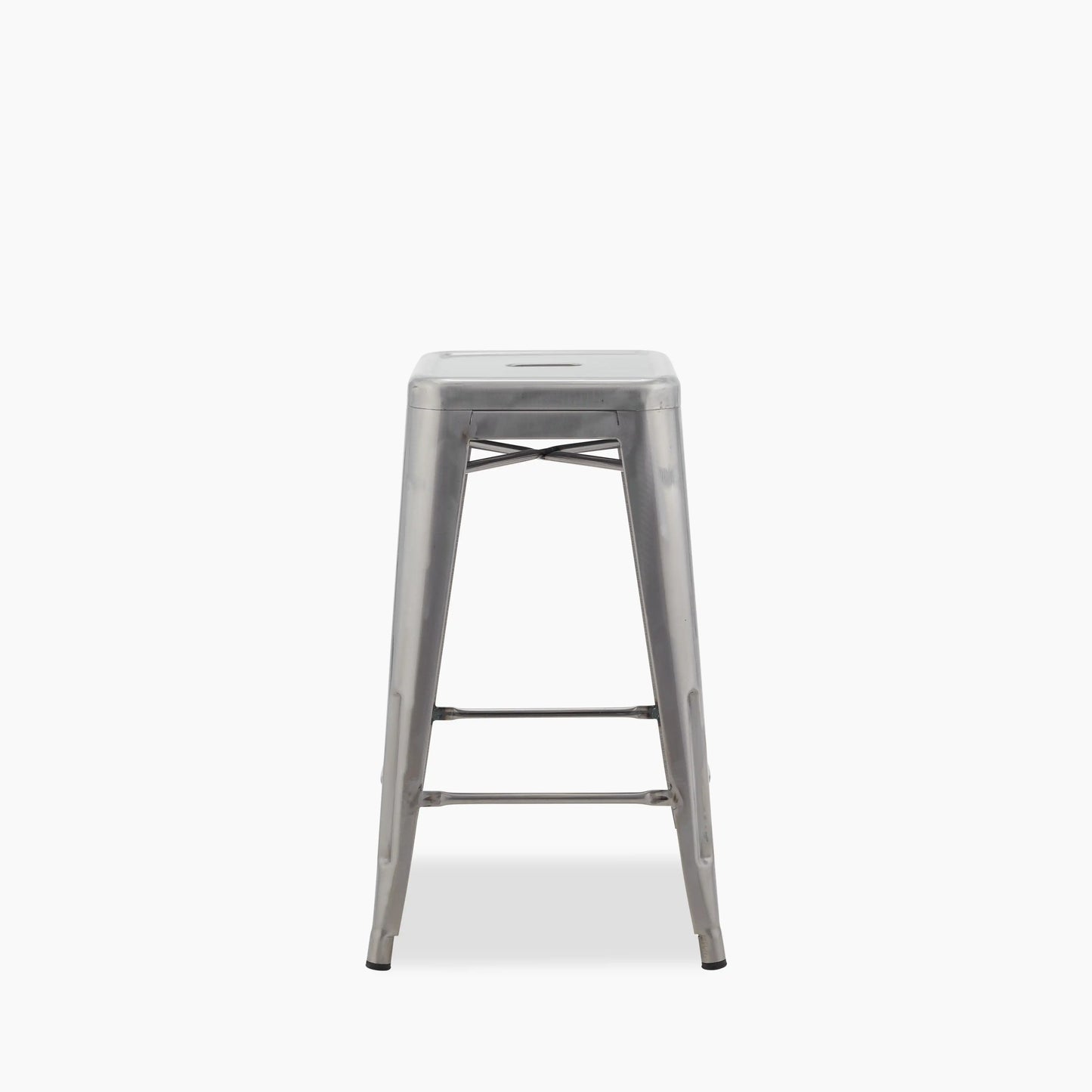 Tolix Style Stackable Kitchen Stool | Gunmetal