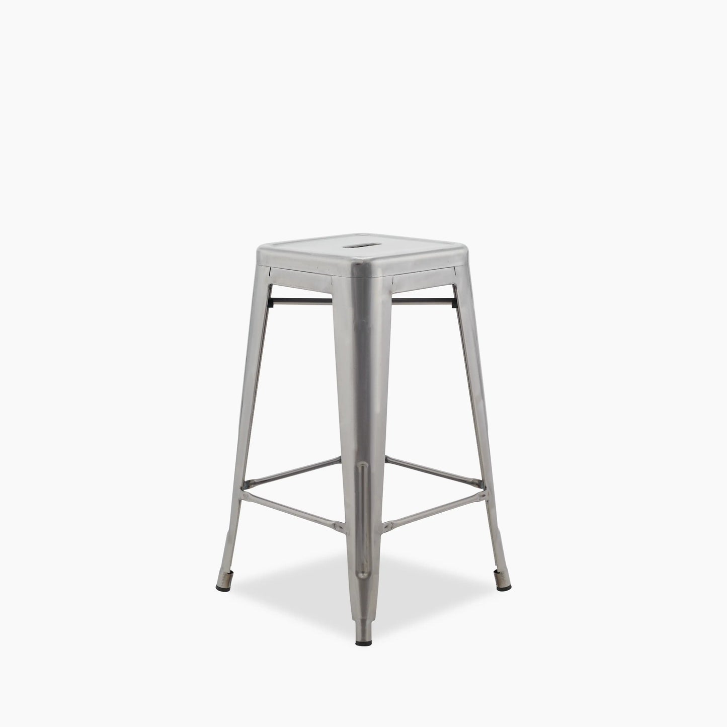 Tolix Style Stackable Kitchen Stool | Gunmetal