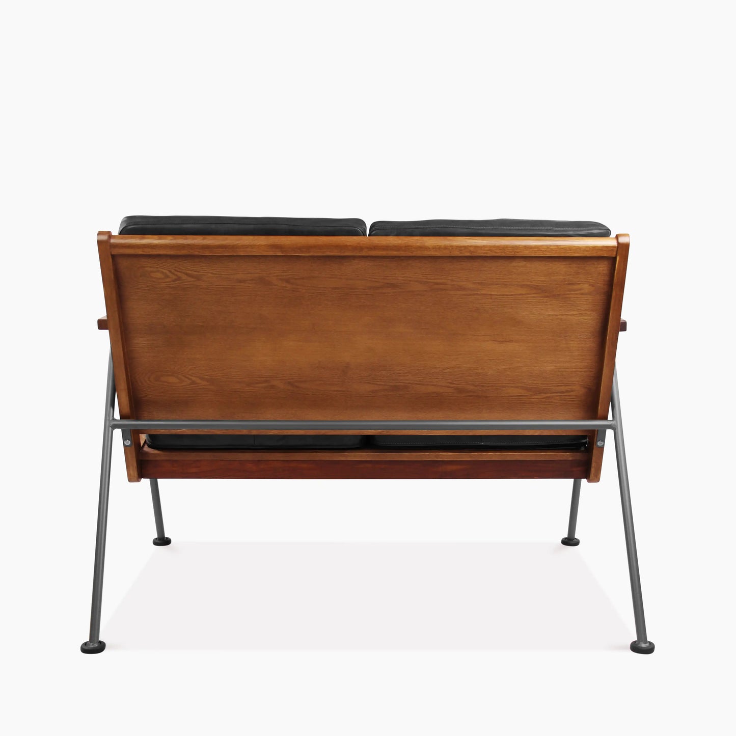 Wickham 2 Seater Sofa | Black Faux Leather
