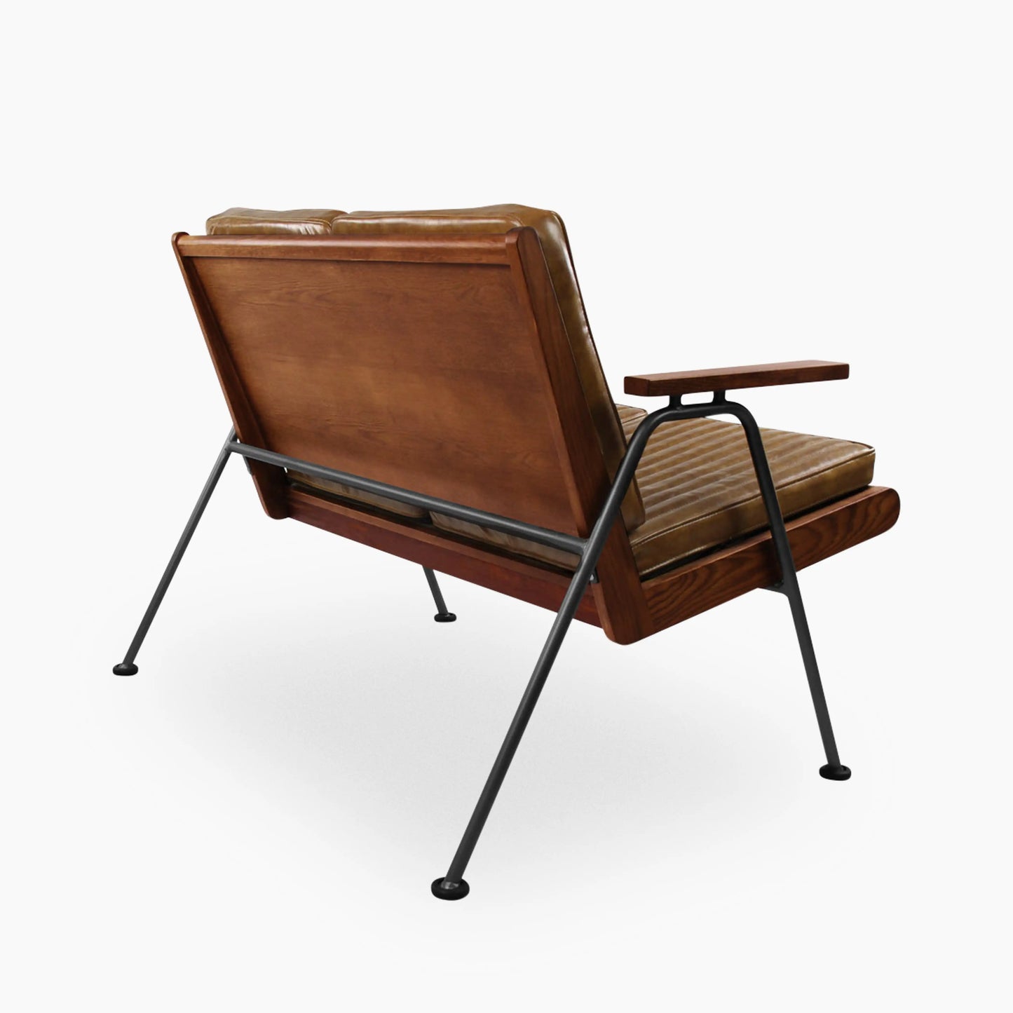 Wickham 2 Seater Sofa | Brown Faux Leather