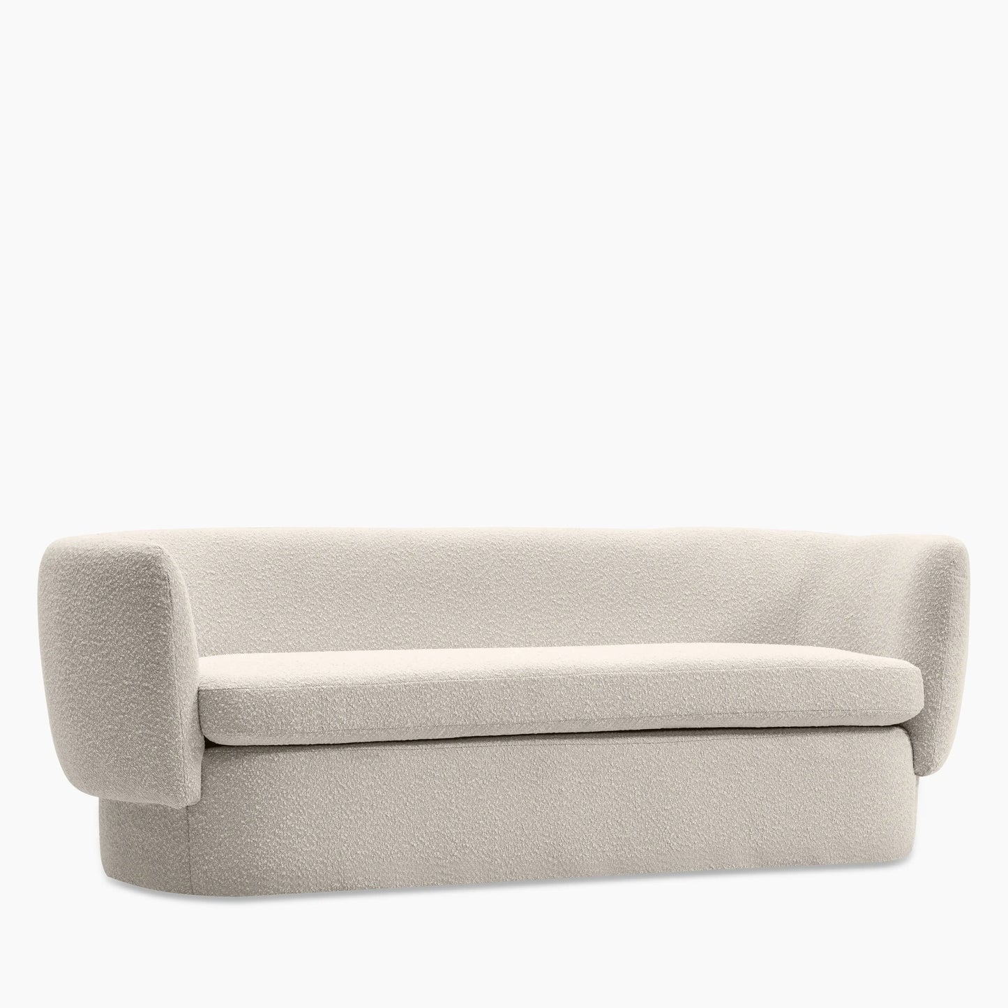 Miller 3 Seater Sofa | Speckled Stone Sustainable Boucle