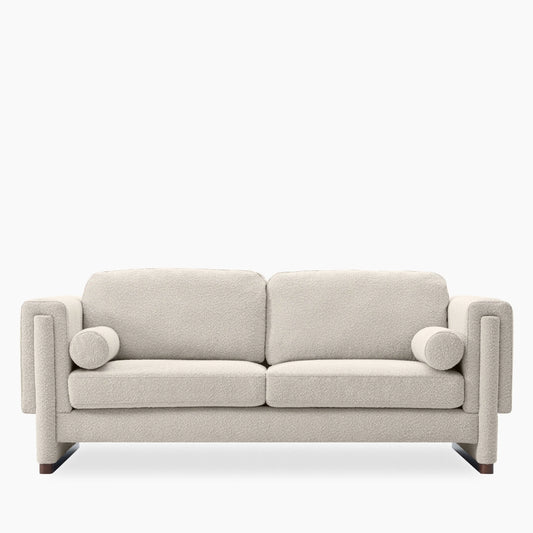 Defada 3 Seater Sofa | Speckled Stone Sustainable Boucle