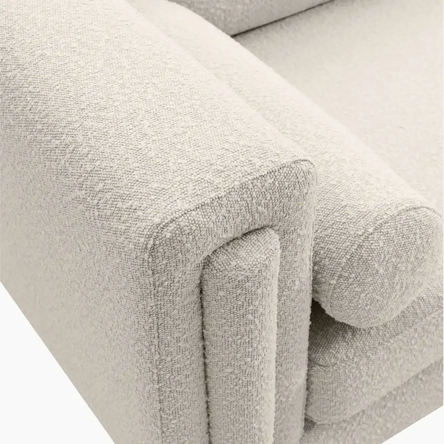 Defada 3 Seater Sofa | Speckled Stone Sustainable Boucle