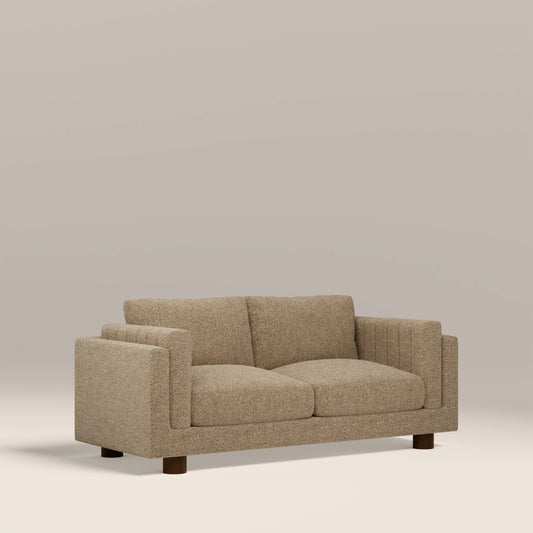 Halton 2 Seater Sofa | Speckled Cappuccino Boucle