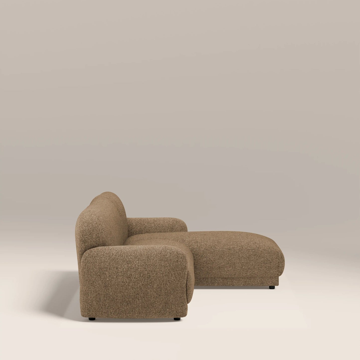 Cloud Right Hand Chaise Sofa | Speckled Cappuccino Boucle