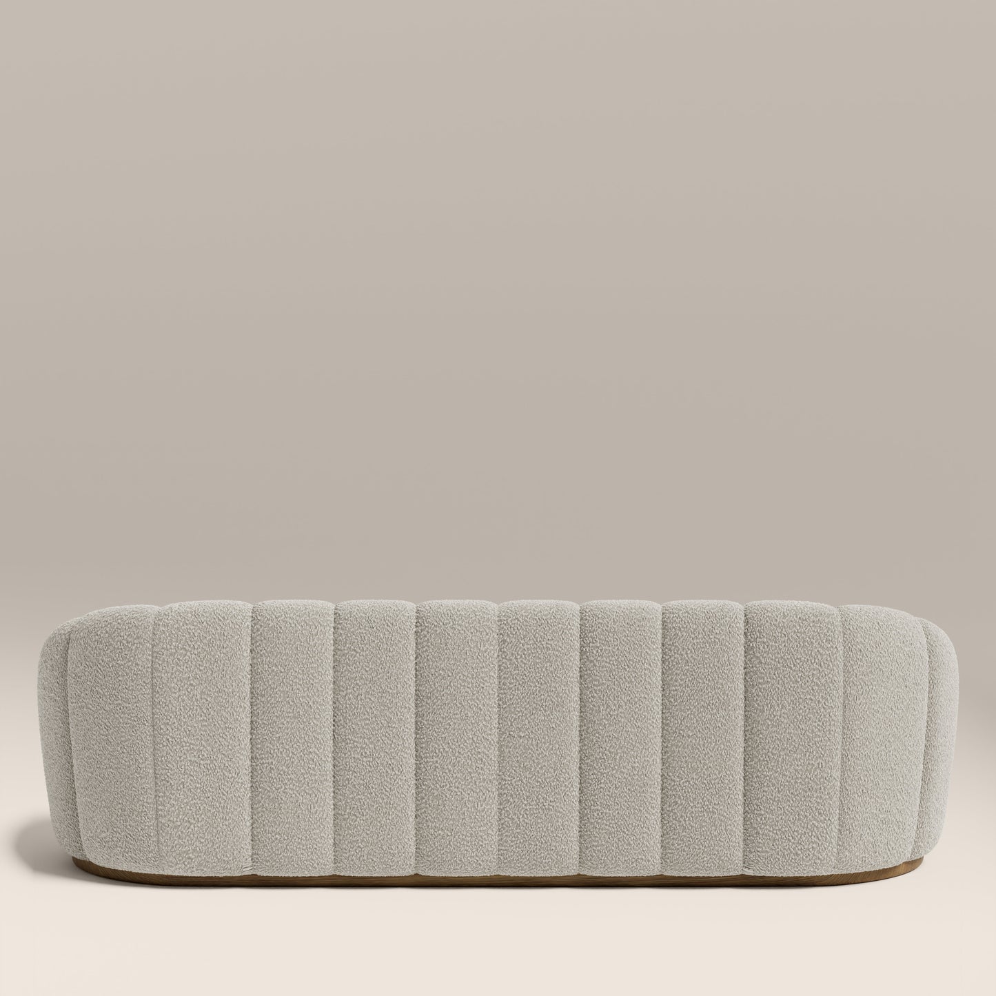 Ivy 3 Seater Sofa | Speckled Stone Sustainable Boucle