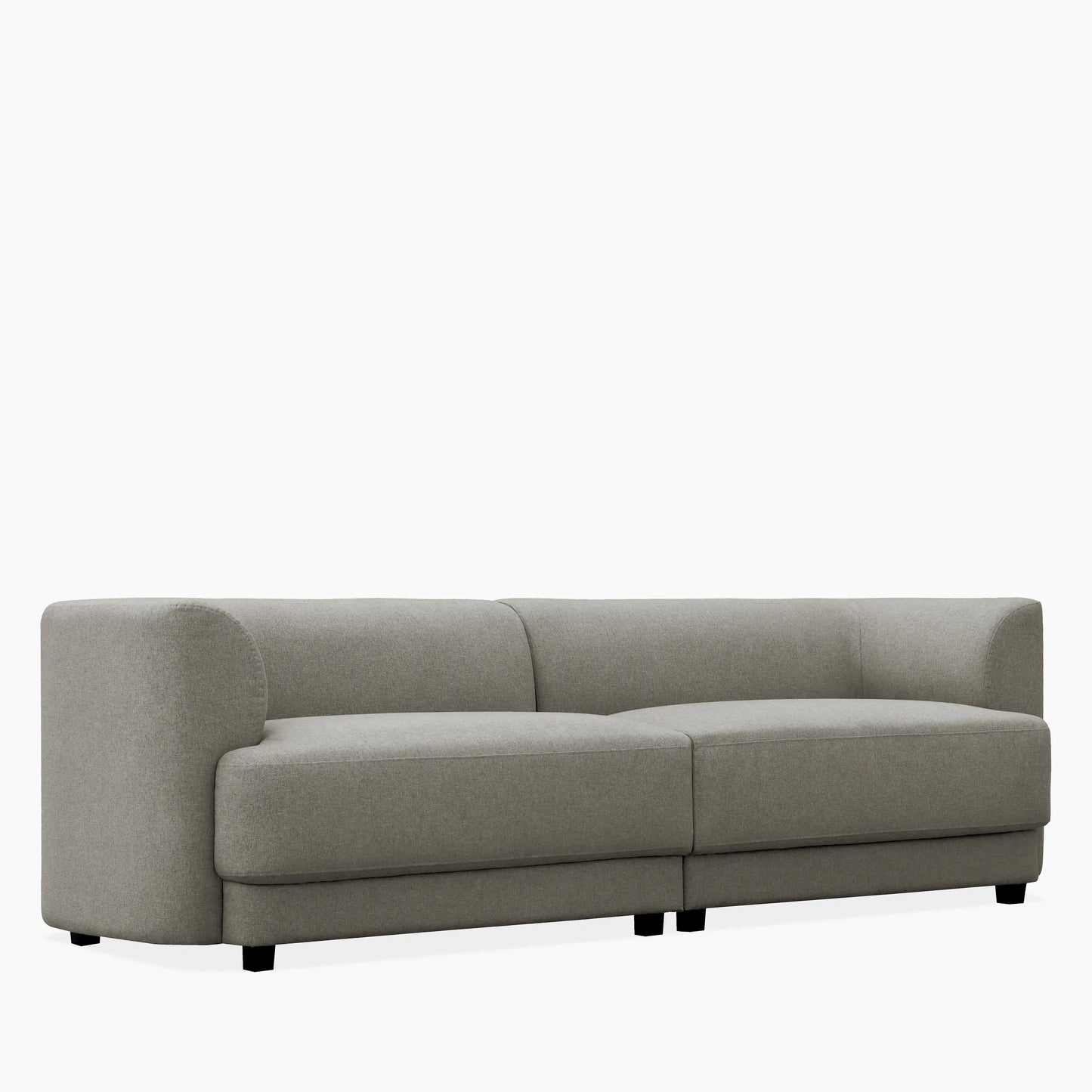 Harley 3 Seater Sofa | Pebble Grey Fabric