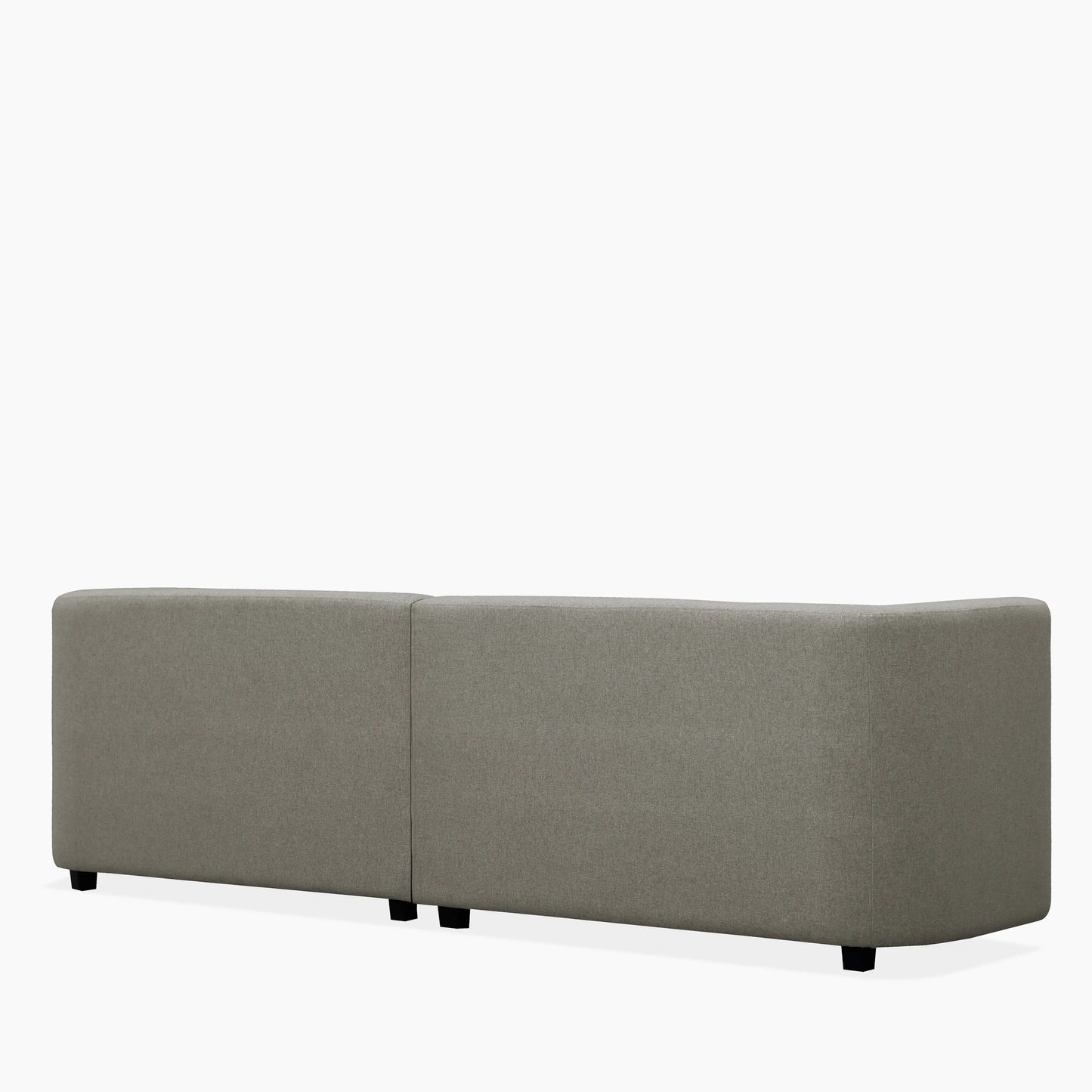 Harley 3 Seater Sofa | Pebble Grey Fabric