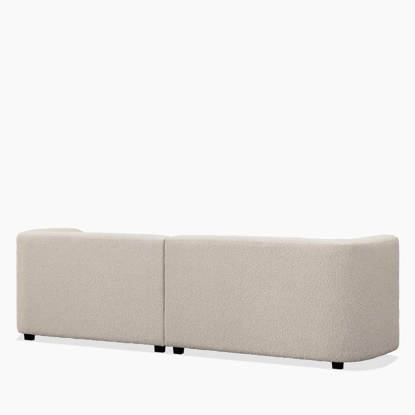 Harley 3 Seater Sofa | Speckled Stone Sustainable Boucle