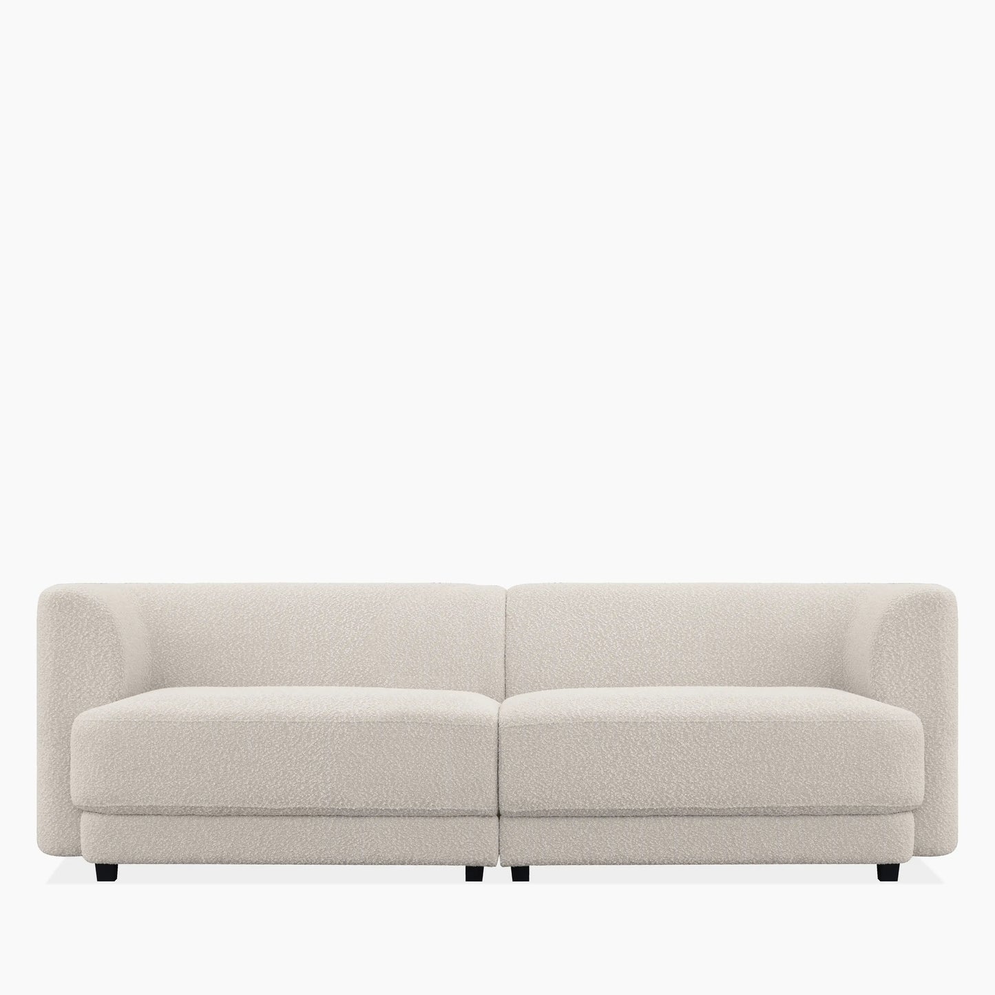 Harley 3 Seater Sofa | Speckled Stone Sustainable Boucle