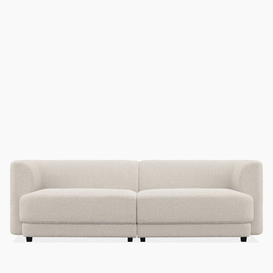 Harley 3 Seater Sofa | Speckled Stone Sustainable Boucle