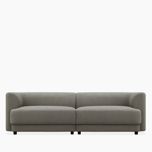 Harley 3 Seater Sofa | Pebble Grey Fabric