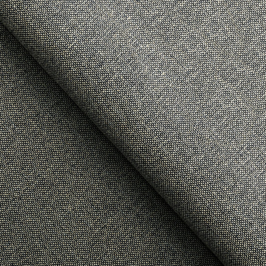 Halston Bar Stool | Speckled Grey Sustainable Fabric & Walnut